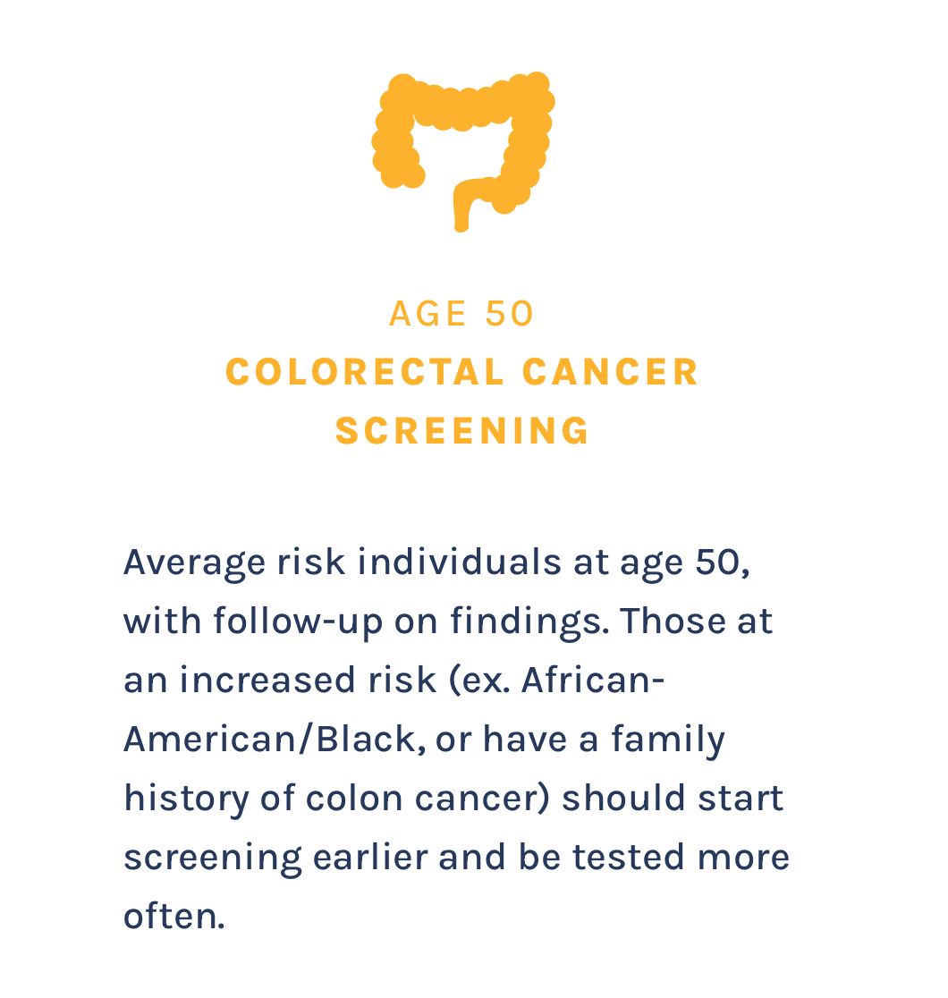 COLORECTAL CANCER SCREENING