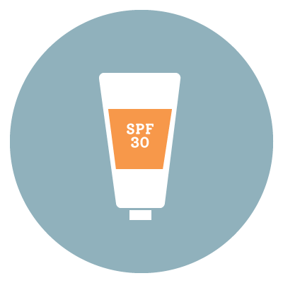 icon of sunblock